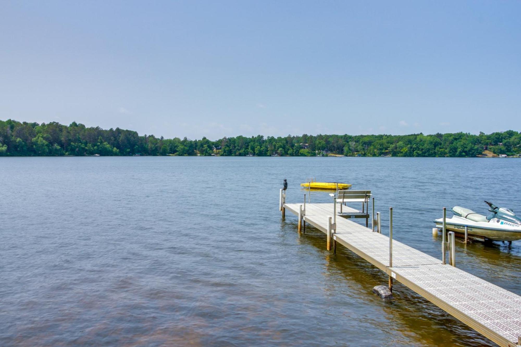 Pequot Lakes Cabin Retreat With Dock And 5 Bikes! Eksteriør bilde