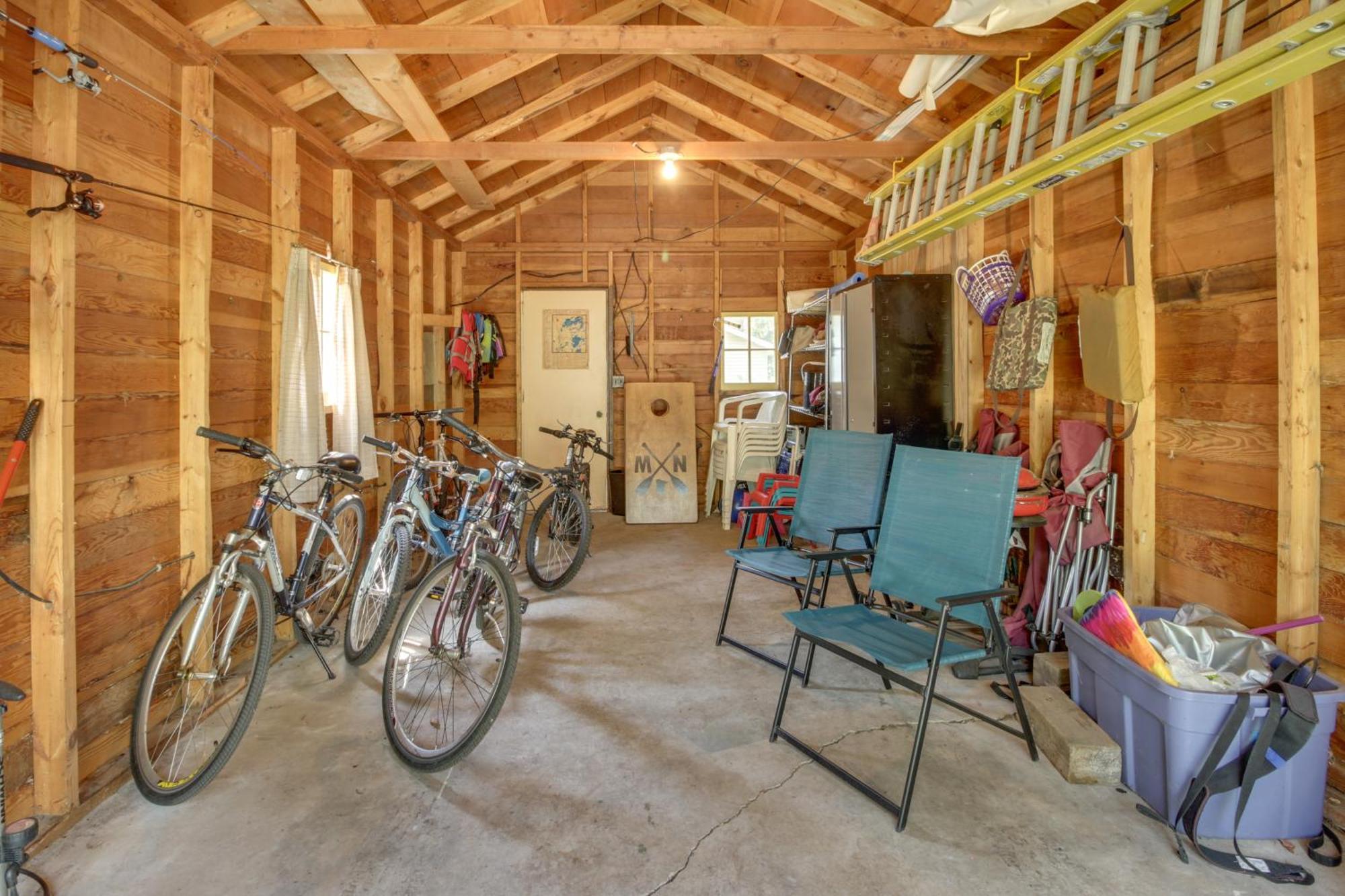 Pequot Lakes Cabin Retreat With Dock And 5 Bikes! Eksteriør bilde