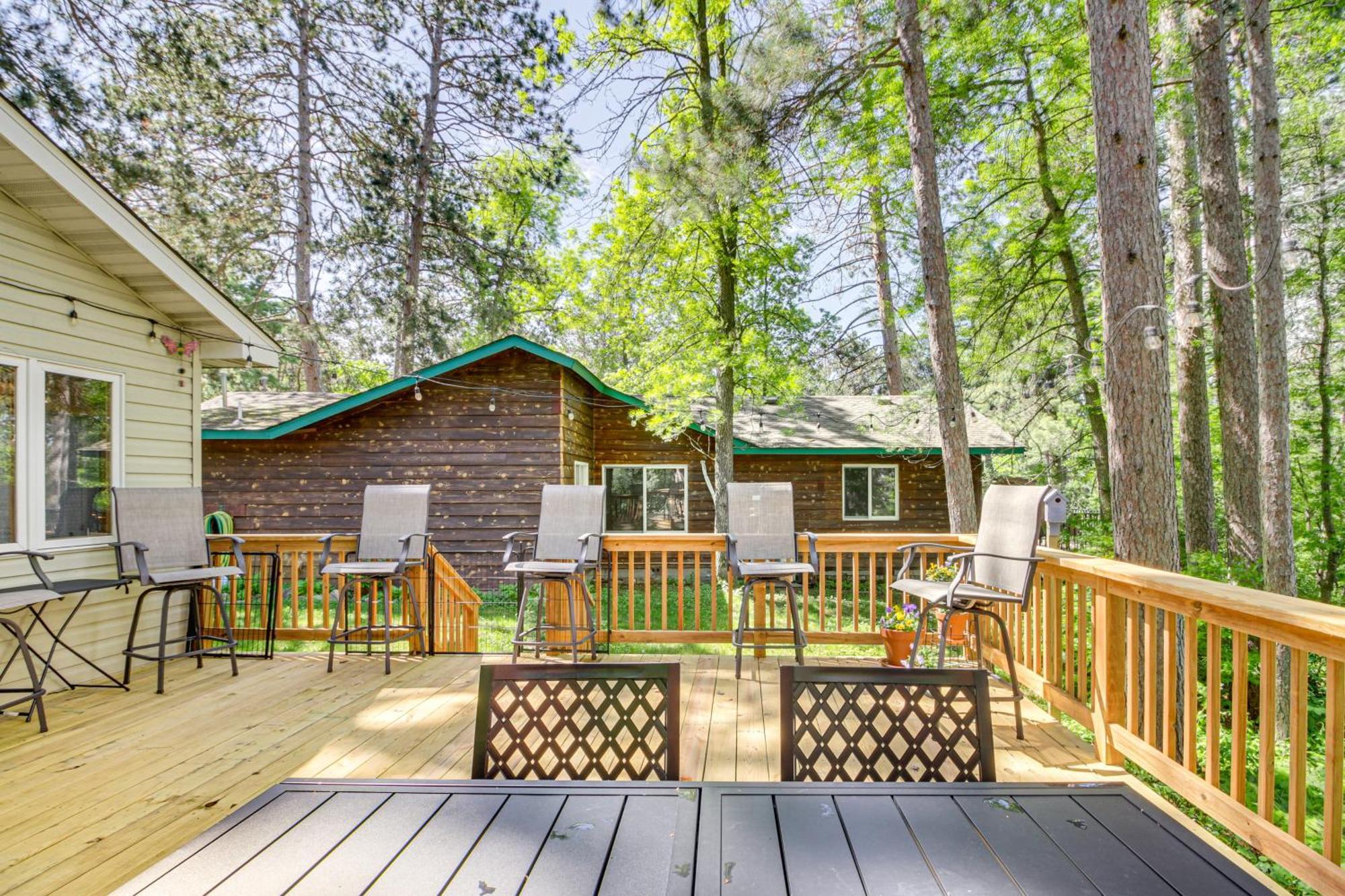 Pequot Lakes Cabin Retreat With Dock And 5 Bikes! Eksteriør bilde