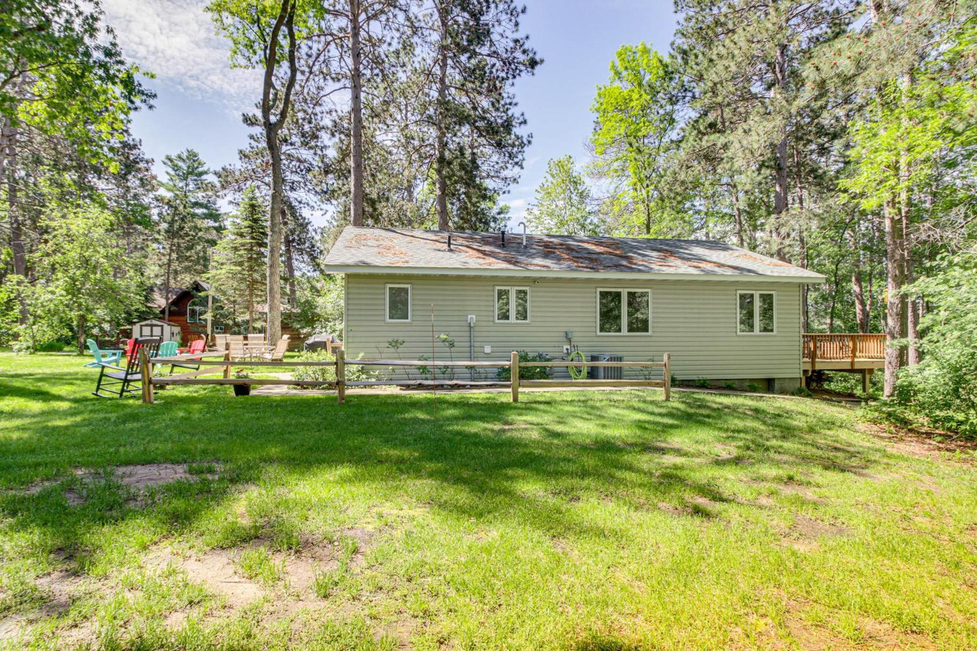 Pequot Lakes Cabin Retreat With Dock And 5 Bikes! Eksteriør bilde